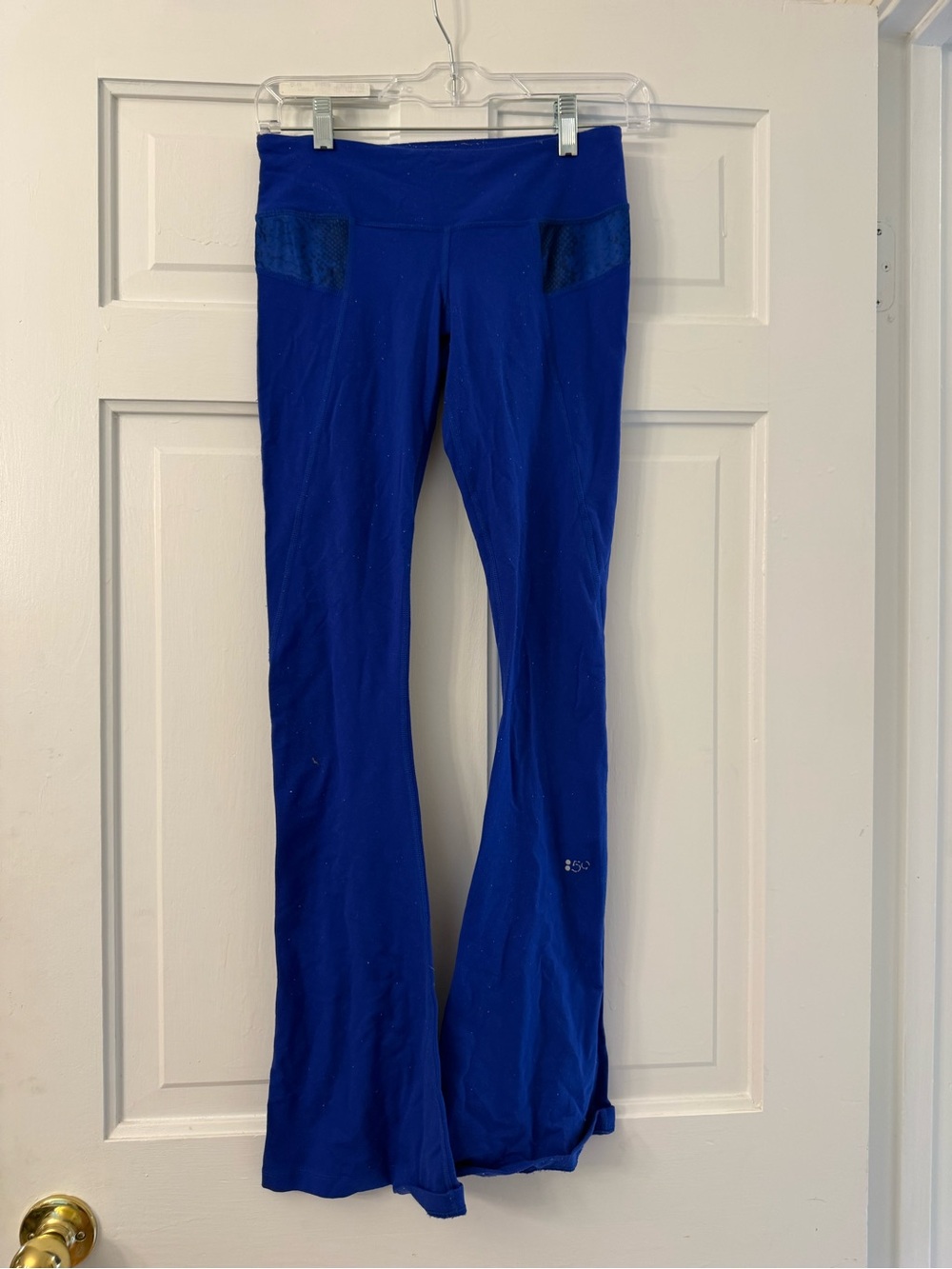 Women's Royal Blue Active Flare Leggings